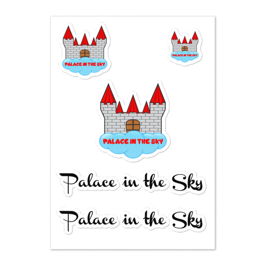 Palace in the Sky Sticker sheet