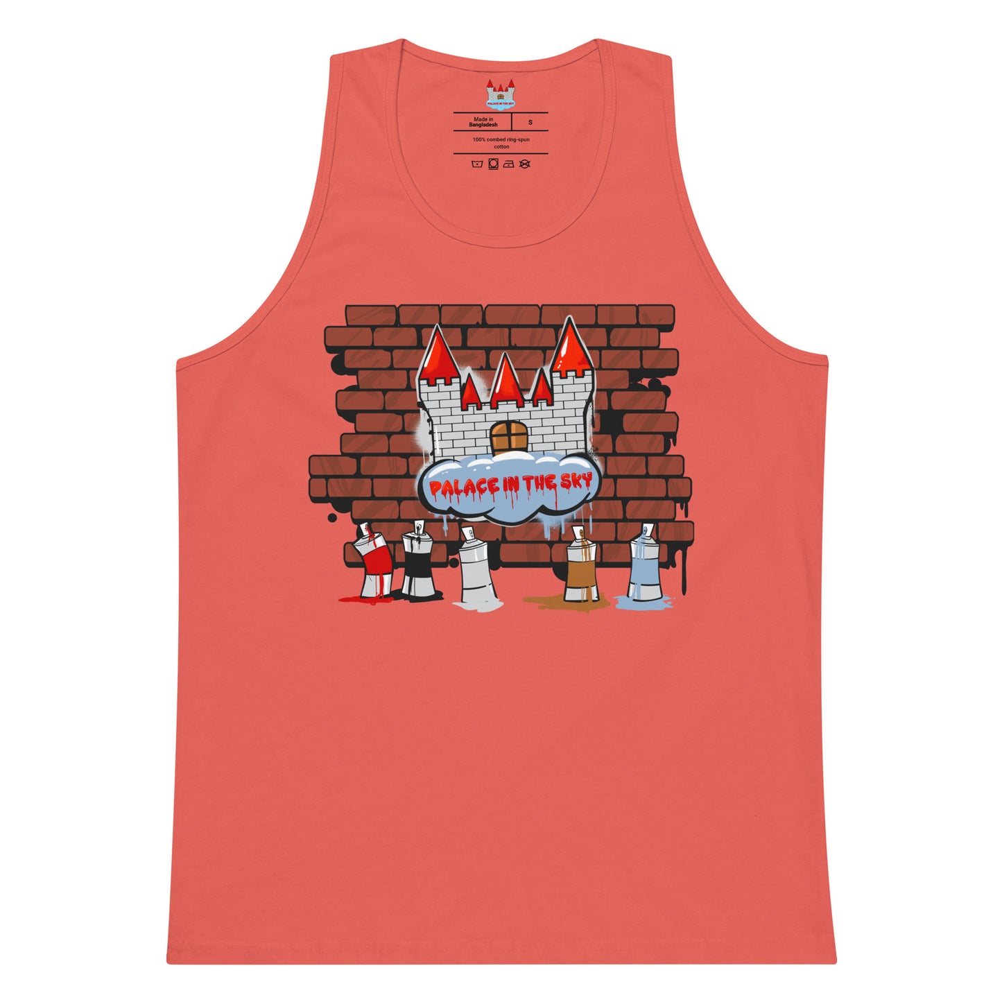 Palace in the Sky 'Spray Paint' Tank Top